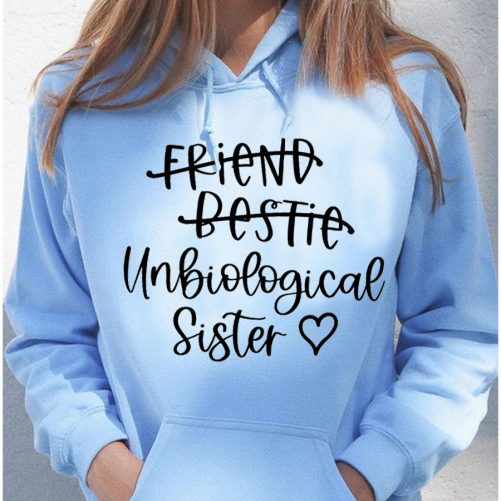Matching Best Friend Hoodie Friend Bestie Unbiological   Gift For Best Friend 2