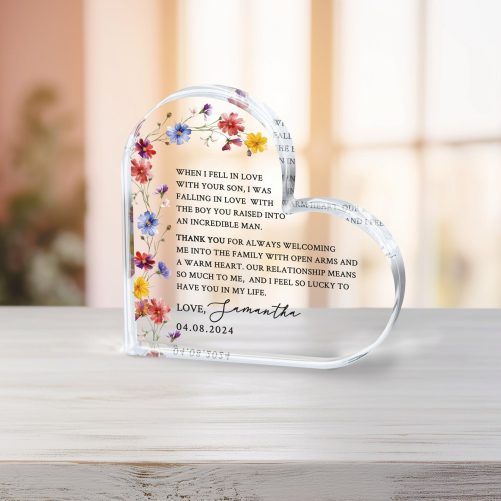 Mother of the Groom Gift, Personalized Mother of the Groom Plaque