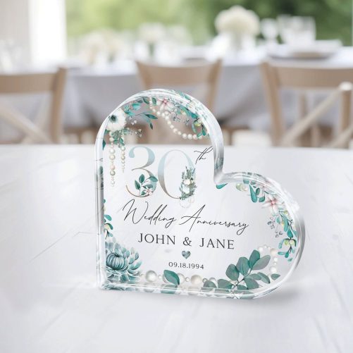 Personalized 30th Anniversary Gift, 30th Pearl Anniversary