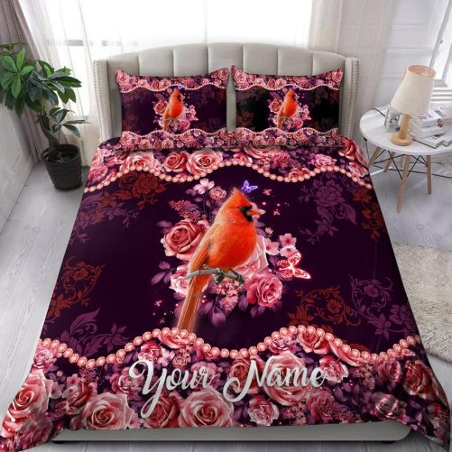 Custom Cardinal Bedding Set