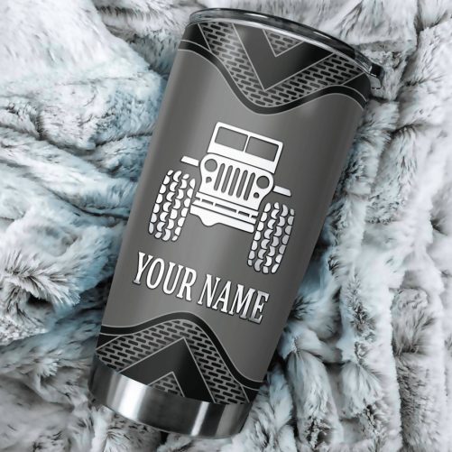 Jeep Custom Steel Stainless Steel Tumbler 1