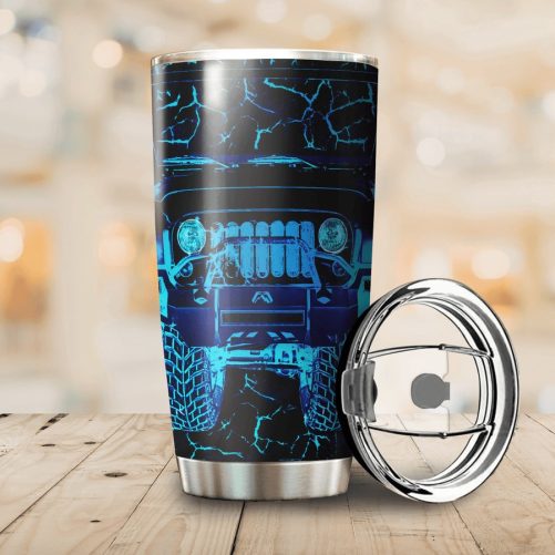 Jeep Custom Steel Stainless Steel Tumbler 1