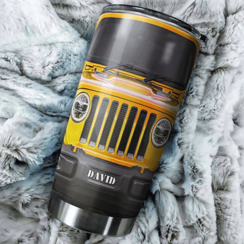 Jeep Custom Steel Stainless Steel Tumbler 1