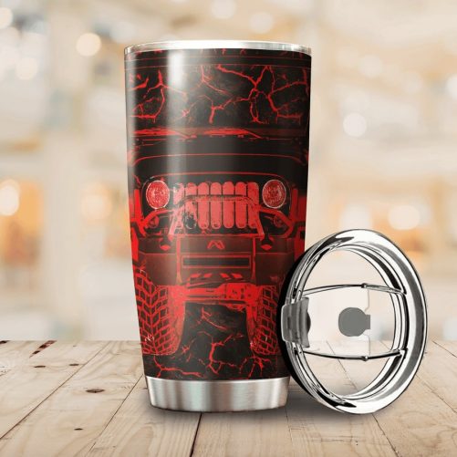 Jeep Custom Steel Stainless Steel Tumbler 1