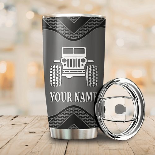 Jeep Custom Steel Stainless Steel Tumbler 2