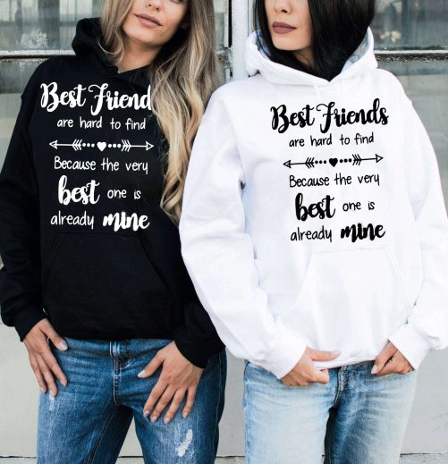 Matching Best Friend Hoodie Best Friend Are Hard To Find Because   Gift For Best Friend  3