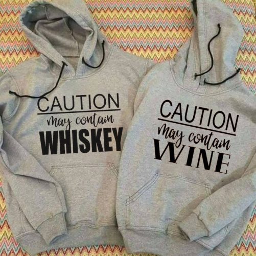 Matching Best Friend Hoodie Caution If Lost Please Return To My Bitches   Gift For Best Friend