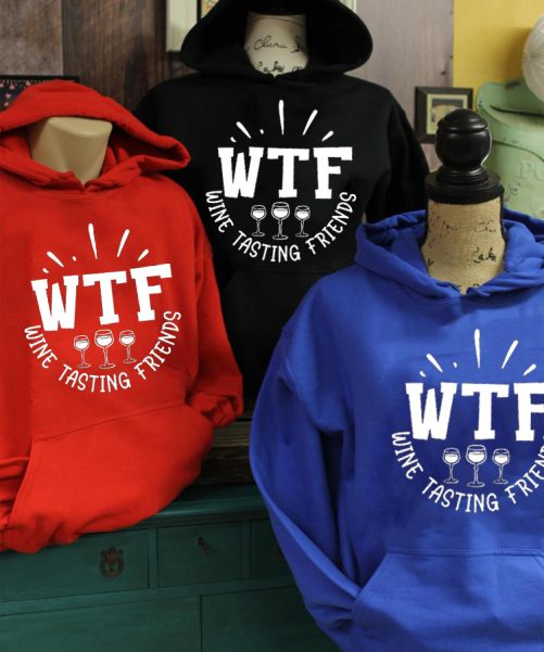 Matching Best Friend Hoodie Wne Tasting Friends   Gift For Best Friend  3