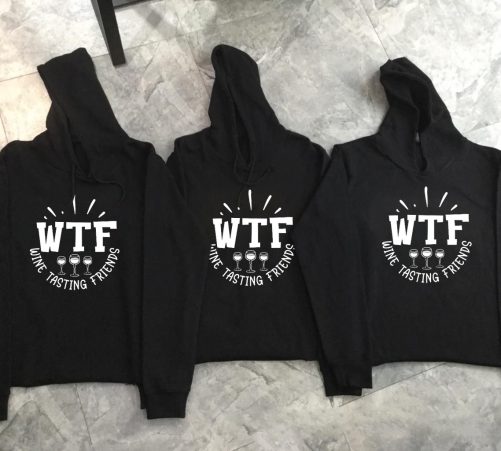 Matching Best Friend Hoodie Wne Tasting Friends   Gift For Best Friend  4