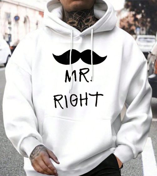 Matching Couple Hoodie Mr Right And Mrs Always Right   Gift For Couple 2
