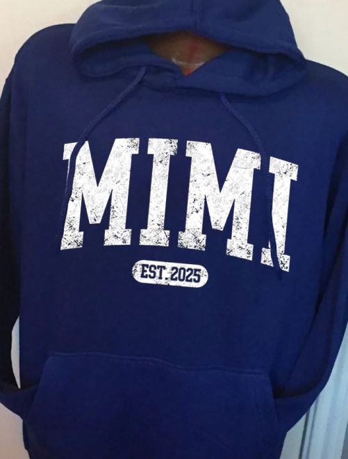Personalized Grandma Hoodie Grandma Est Classic Design Custom Title And Year   Gift For Grandma  3