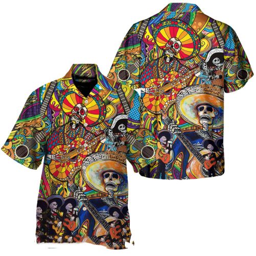 Skull Hawaiian Shirt