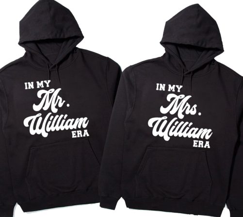 Couple Hoodie In My Mr And Mrs Custom Name Era   Gift For Couple  3