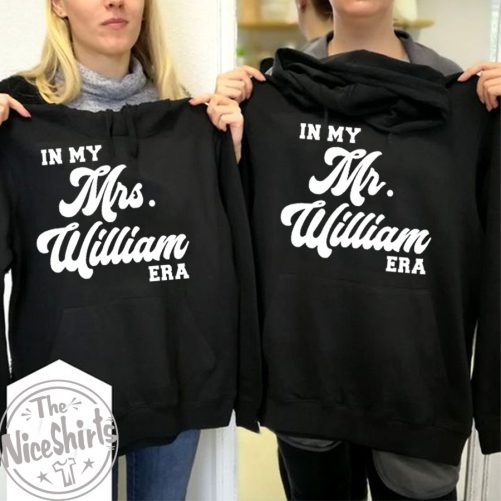 Couple Hoodie In My Mr And Mrs Custom Name Era   Gift For Couple