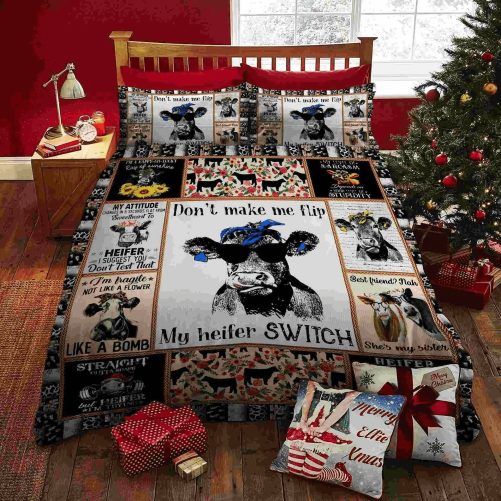 Cow Bedding Set