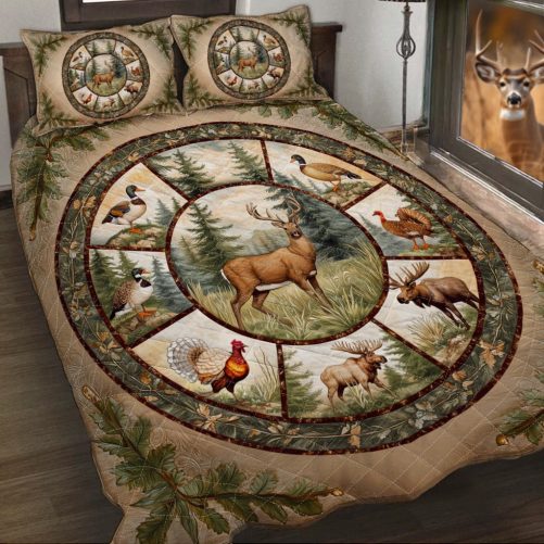 Love Hunting Hunting Quilt Set
