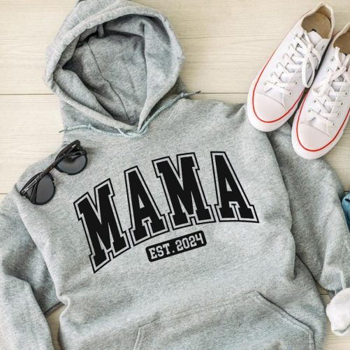 Personalized Couple Hoodie Dad And Mama Est Custom Year   Gift For Couple  2