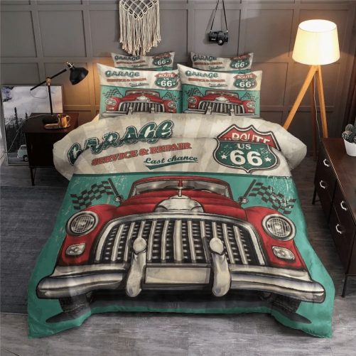 Retro Route Bedding Set