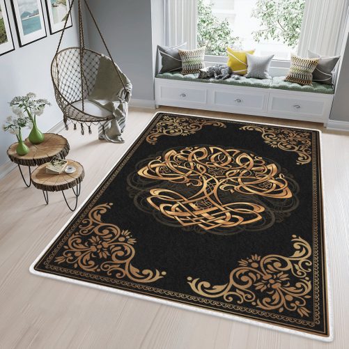 Tree Of Life Viking Yggdrasil Area Rug Viking Area Rug