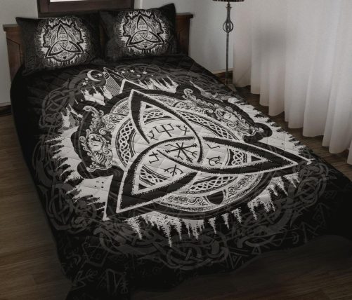 Viking Quilt Bed Set Dragon Celtic RLT12
