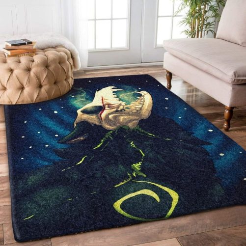 Wolf Skull Rug