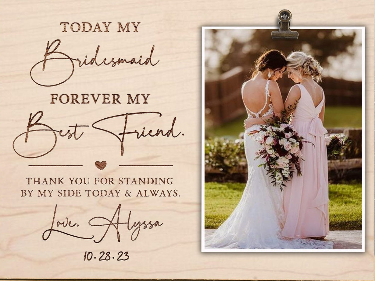 Personalized Bridesmaid Gift