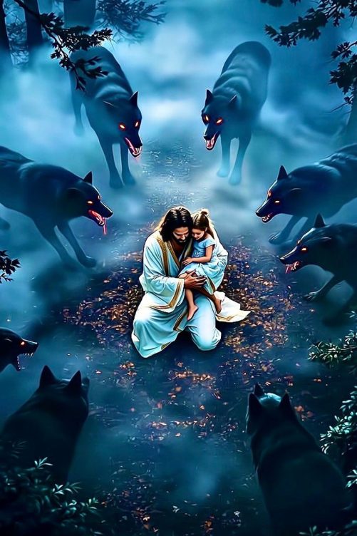 Jesus protects from evil