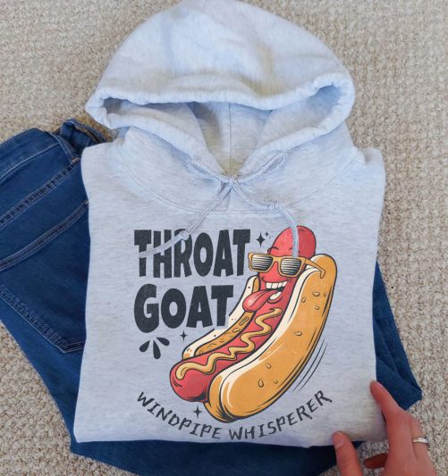 Funny Hoodie Throat Goat Windpipe Whisperer Funny Gift