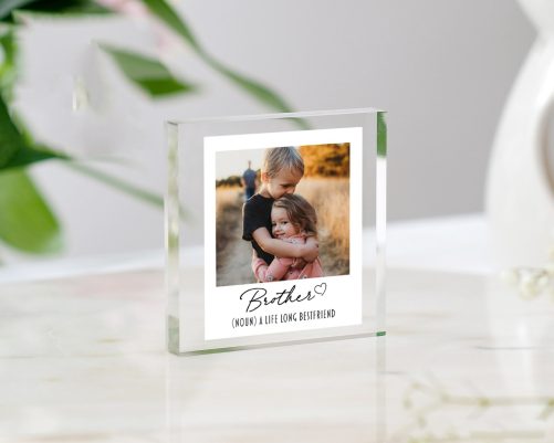 Gift for Brother Photo Gift for Brother Big Brother Gift Little Brother Gift Baby Brother Gift Gift from Sister
