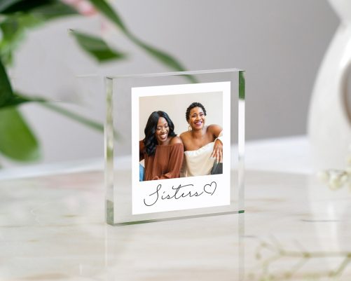 Gift for Sister Sister Birthday Gift Gift for Sister Photo Gift for Sister Photo Plaque Sister Gift for Daughter