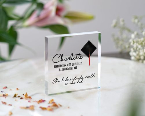 Graduation Gift Class of 2022 Grad Gift for Daughter, Best Friend, Granddaughter, Gift for Her Personalised Graduation Gift Keepsake