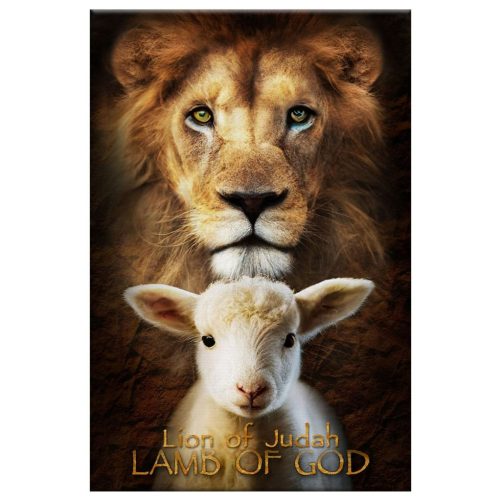Lion of Judah Lamb of God Canvas