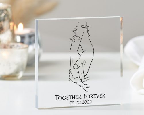 Personalised couple anniversary gift for him, together forever gifts, anniversary gifts, anniversary gifts for boyfriend, Christmas Gift