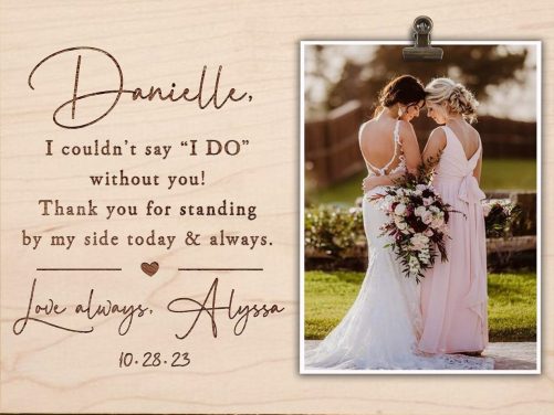 Personalized Bridesmaid Gift