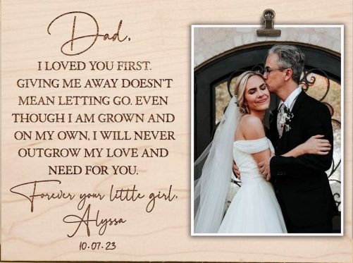 Father Of The Bride Canvas