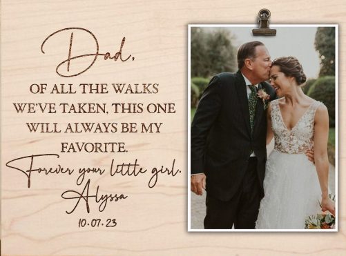 Father of the Bride Canvas