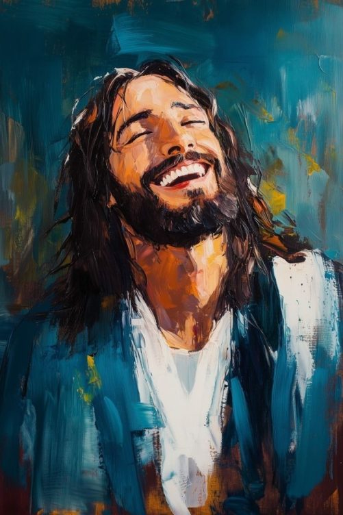 Jesus Smiling Face
