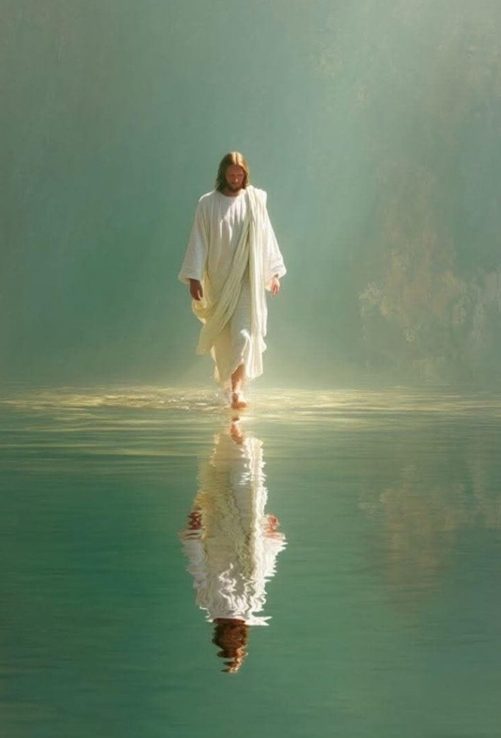 Jesus Walking On Water Art