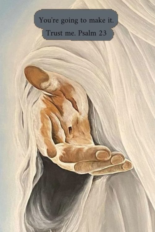God's Hand Canvas