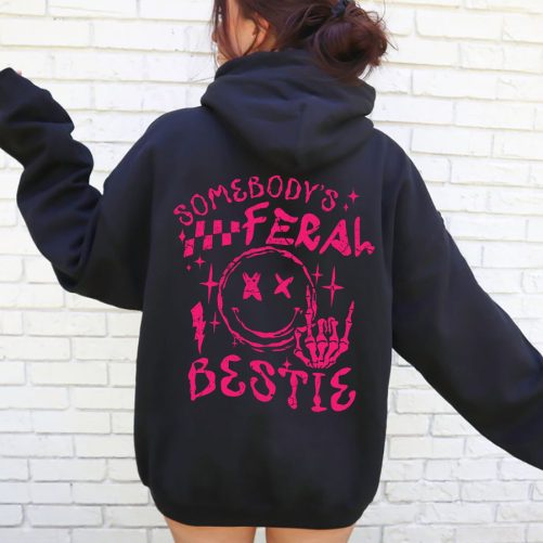 Best Friend Hoodie Somebody's Ferah Bestie Gift For Best Friend 1
