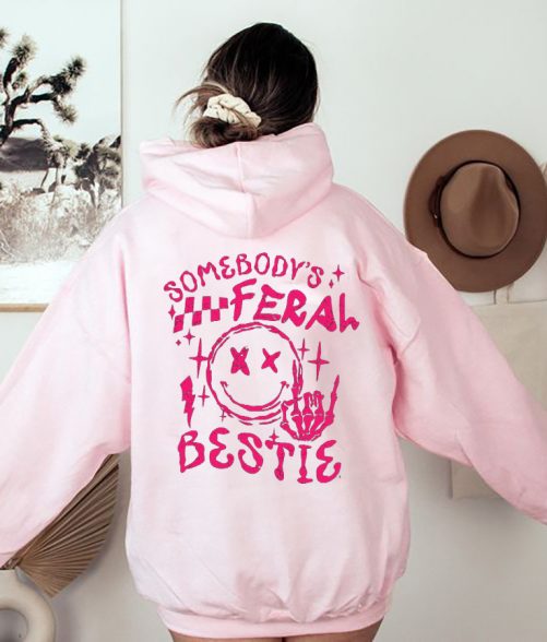 Best Friend Hoodie Somebody's Ferah Bestie Gift For Best Friend 2