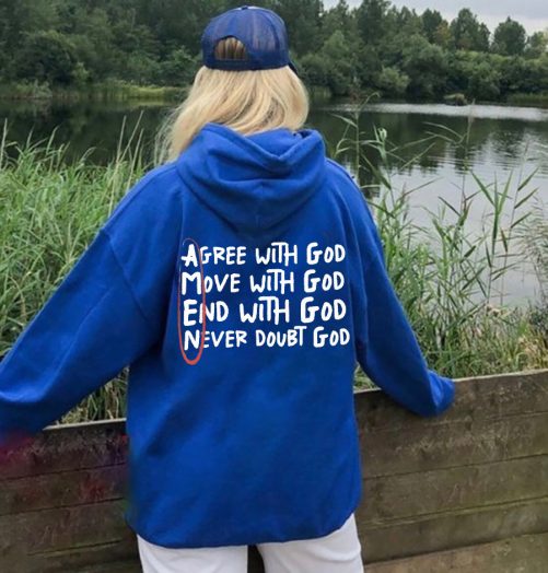 Christian Hoodie Amen Agree With God Gift For Christian 2
