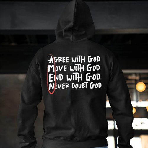 Christian Hoodie Amen Agree With God Gift For Christian 4