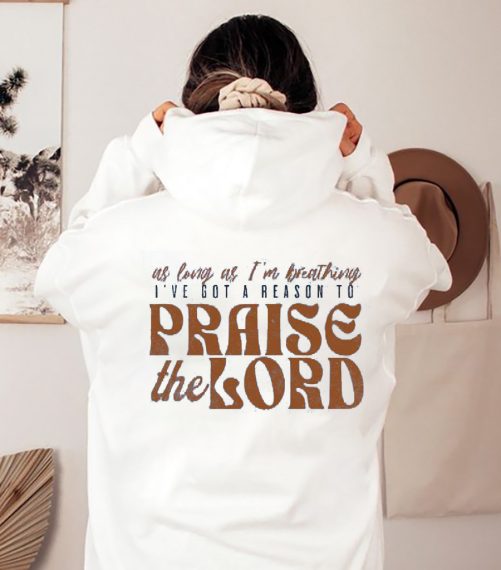 Christian Hoodie As Long As I'm Breathing Gift For Christian 1