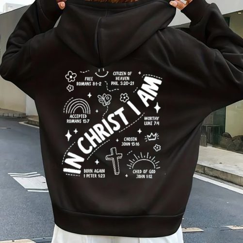 Christian Hoodie In Christ I Am Gift For Christian 2
