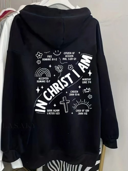 Christian Hoodie In Christ I Am Gift For Christian 3