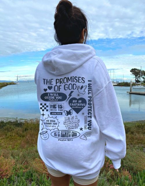 Christian Hoodie The Promises Of God Gift For Christian 2
