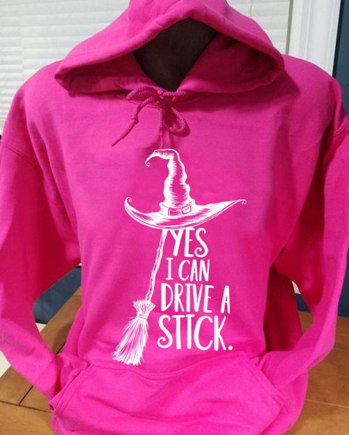 Halloween Hoodie Yes I Can Drive A Stick   Funny Gift For Halloween  3