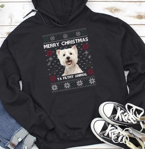 Personalized Christmas Hoodie Merry Christmas Custom Pet's Photo And Name Gift For Pet's Lover 2
