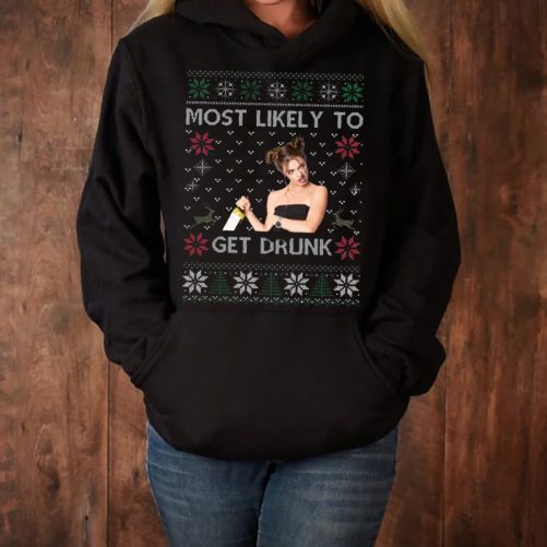 Personalized Christmas Hoodie Most Likely To Custom Pet's Photo And Text Gift For Christmas 1